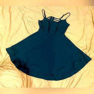 NWT Cutout Back Fit and Flare Dress